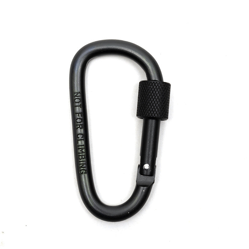Safety carabiner with screw lock Bowlift