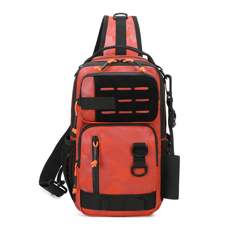 Multi-Compartment Tactical Sling Bag Bowlift