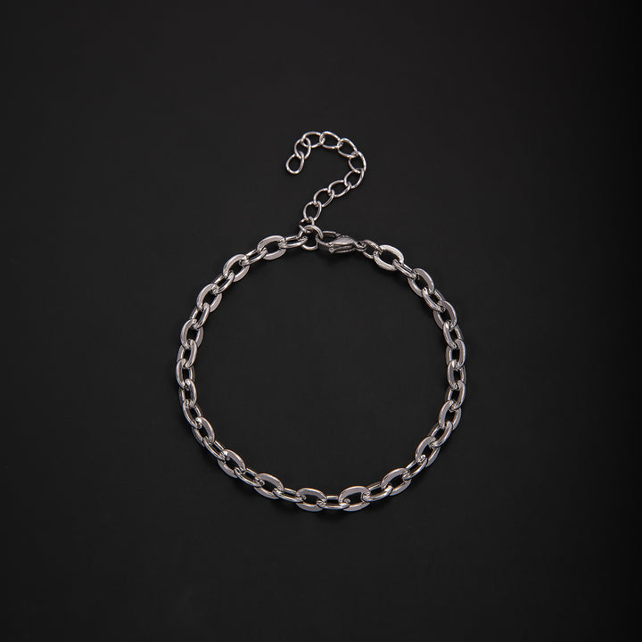 Textured Chain Link Bracelet Bowlift