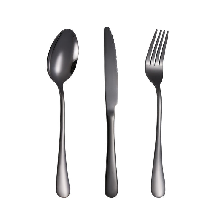Elegant stainless steel cutlery set with ergonomic handle Bowlift
