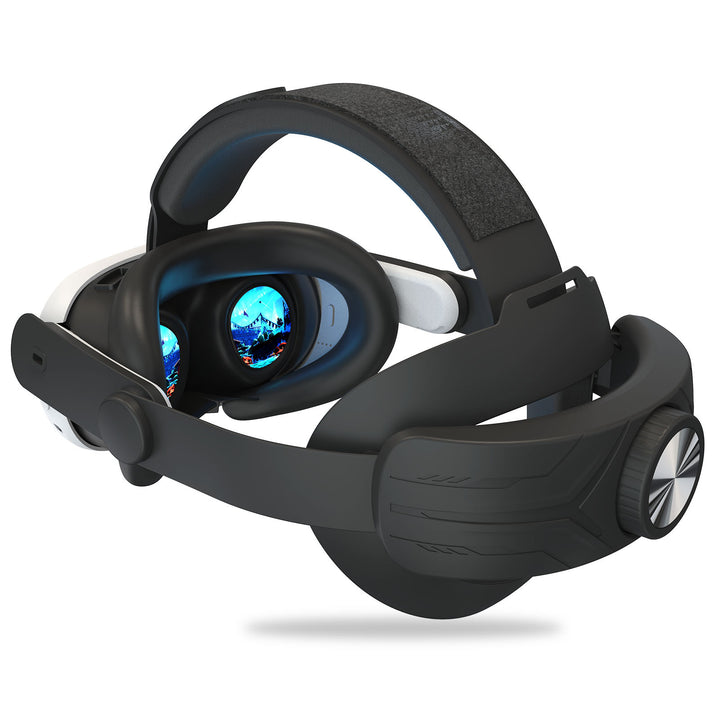 VR-Headset with Adjustable Wearing Comfort Bowlift