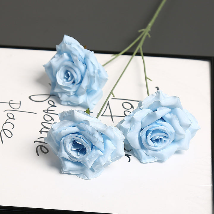 Decorative Faux Rose Stems for Home Decor