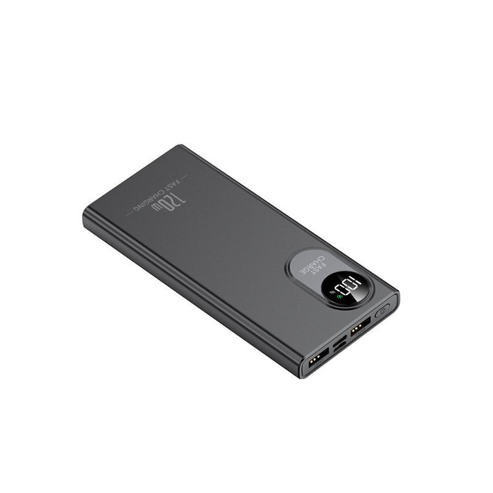 Portable power bank with intelligent energy management and modern LCD display Bowlift