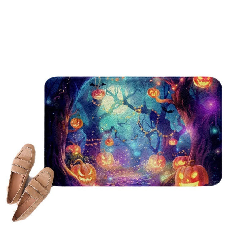 Halloween-Themed Welcome Mat Bowlift
