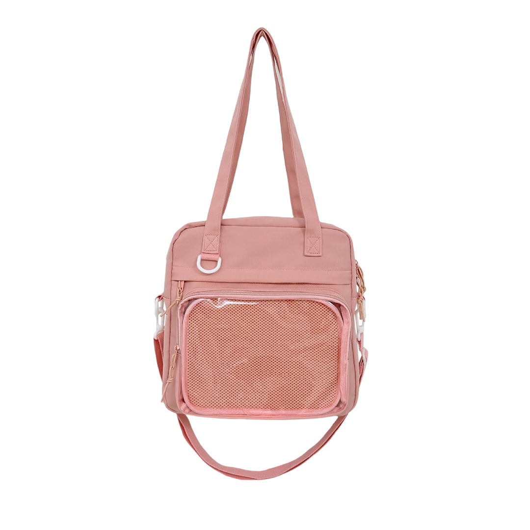 Practical Tote Bag with Transparent Viewing Window Bowlift