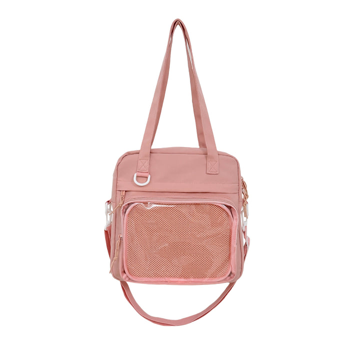 Practical Tote Bag with Transparent Viewing Window Bowlift