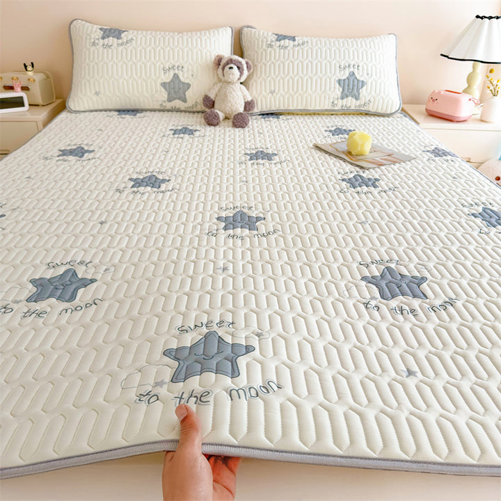 Playful Rainbow Mattress Protector
