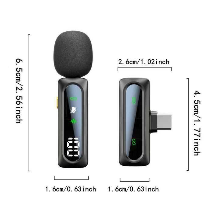 Wireless Microphone Set By Bowlift
