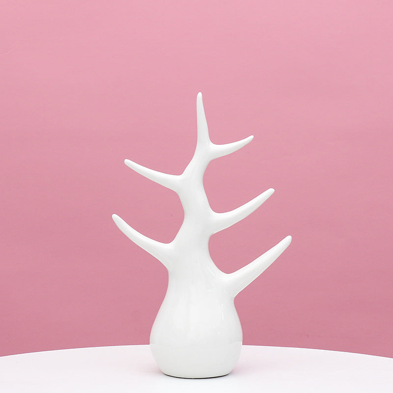 Artistic Ceramic Tree-Shaped Vase Bowlift