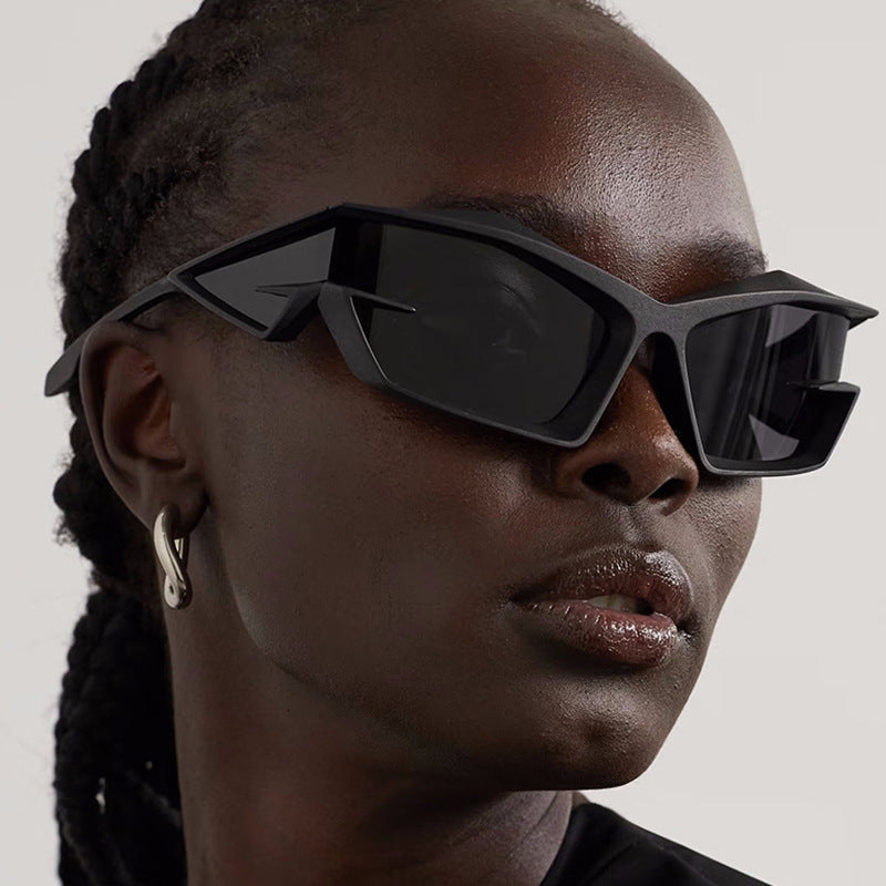 Women futuristic sports sunglasses Bowlift