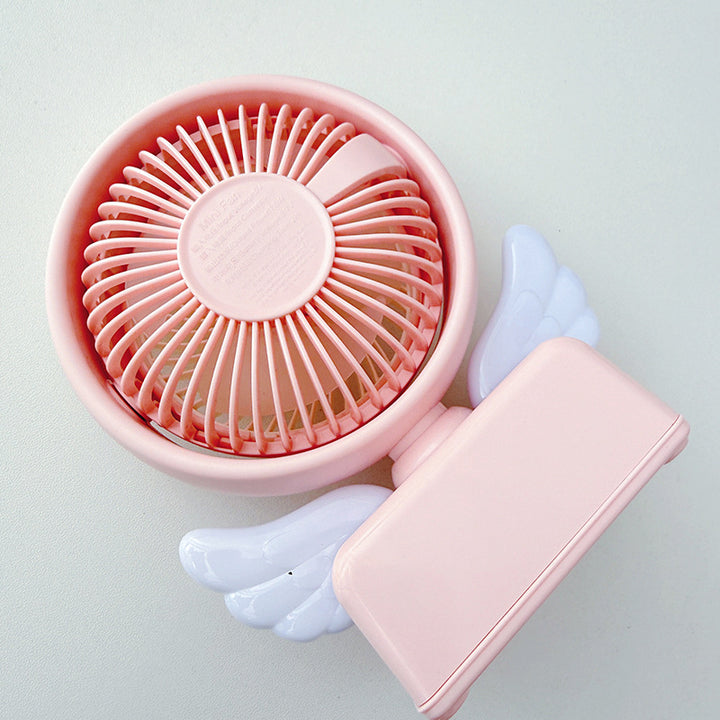 Portable table fan in playful piano design Bowlift