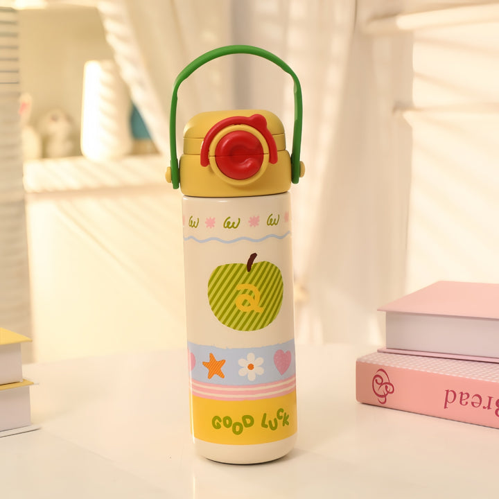 Ladies Insulated Drinking Bottle in Cheerful Strawberry Design Bowlift
