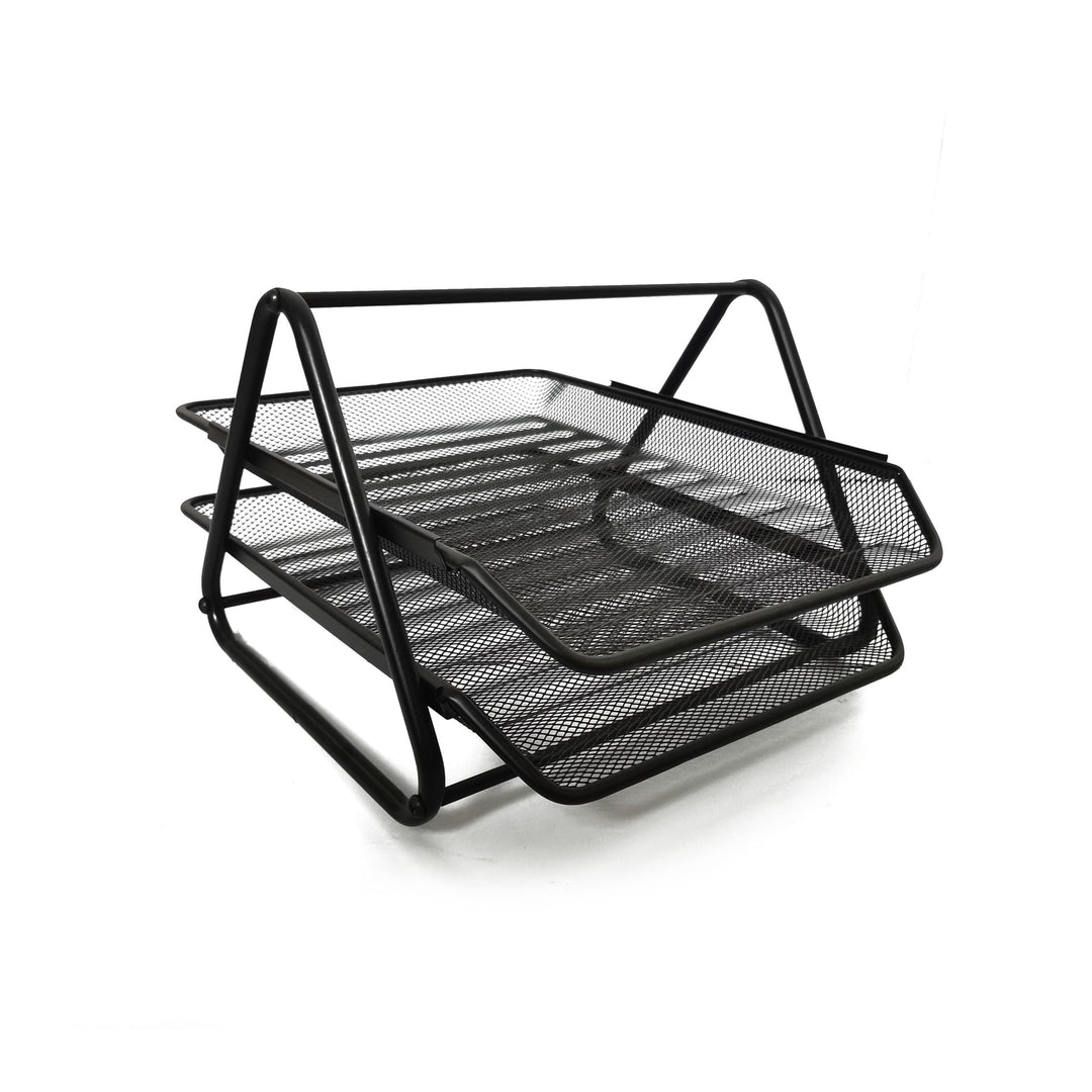 Multi-Layer Mesh Filing Rack Bowlift