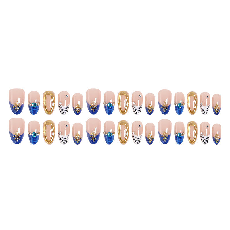 Artistic art nails with elegant accents Bowlift
