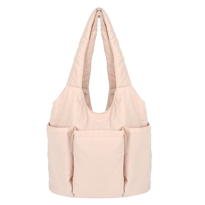 Practical Multi-Pocket Tote Bag Bowlift