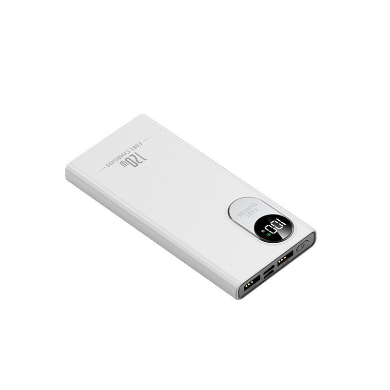 Portable power bank with intelligent energy management and modern LCD display Bowlift