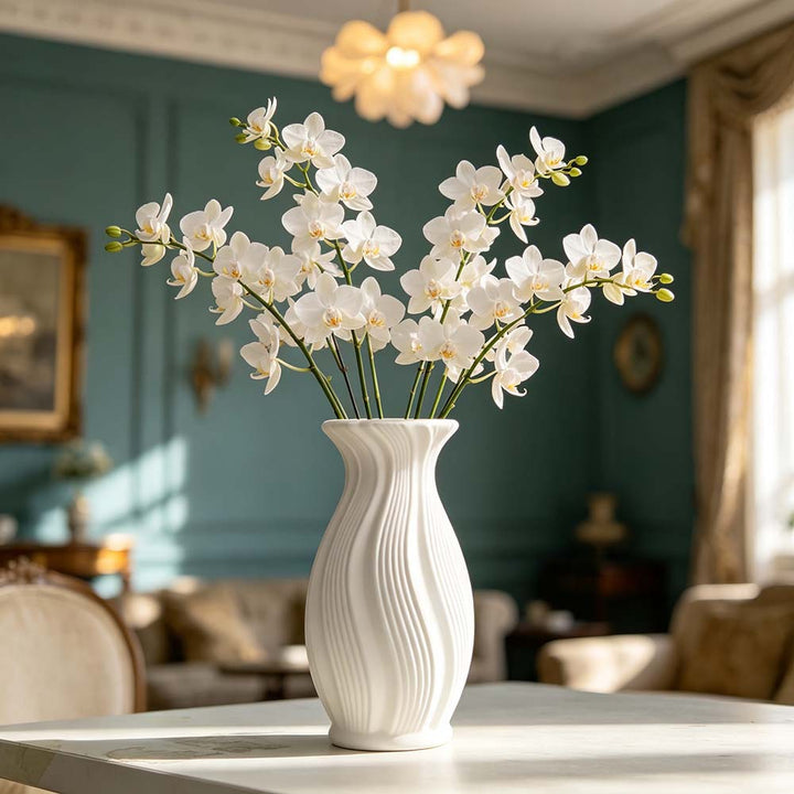 Elegant Textured Decorative Vase Bowlift