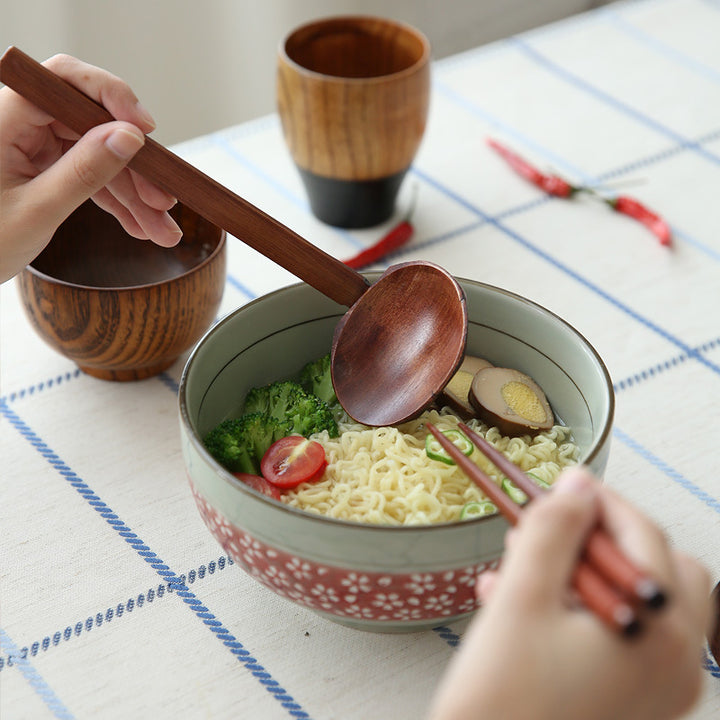 Bamboo Soup Ladle Bowlift