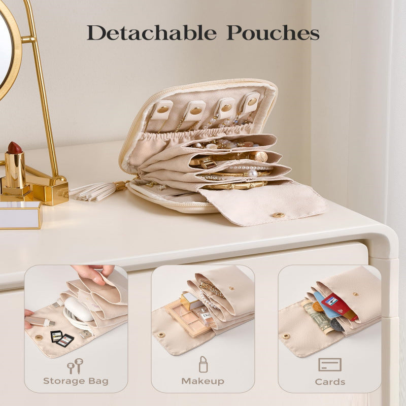 Elegant jewelry organizer with individual divider system Bowlift