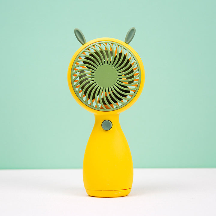 Cute Animal-Themed Handheld Fan Bowlift