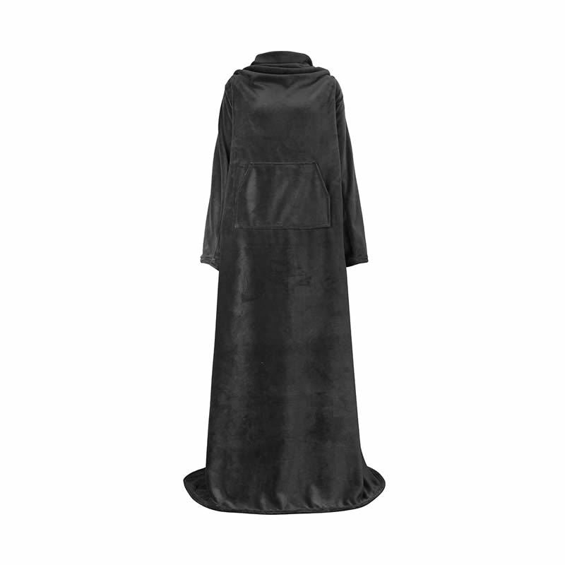 Women's Cozy Blanket with Sleeves and Pockets Bowlift