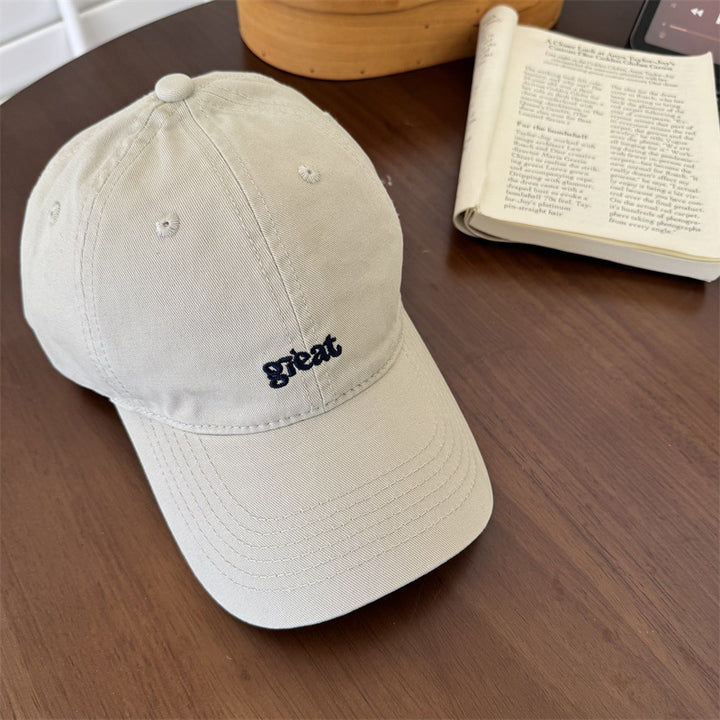 Men's Casual Cotton Adjustable Baseball Cap Bowlift