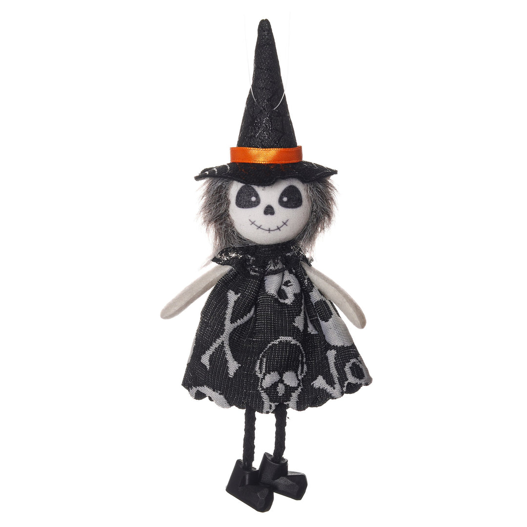 Decorative Halloween Cat with Witch Hat