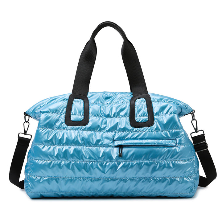 Stylish Puffer Weekender Tote