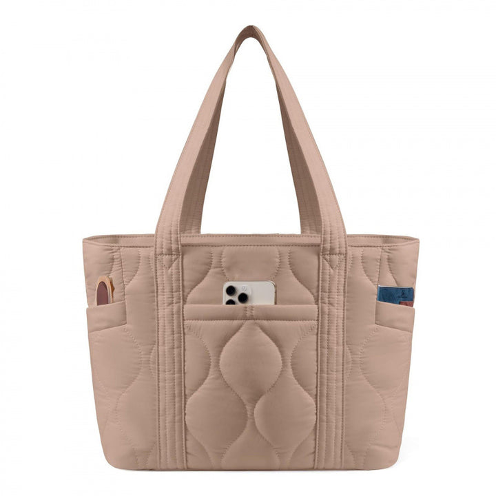 Padded everyday bag with practical compartments Bowlift