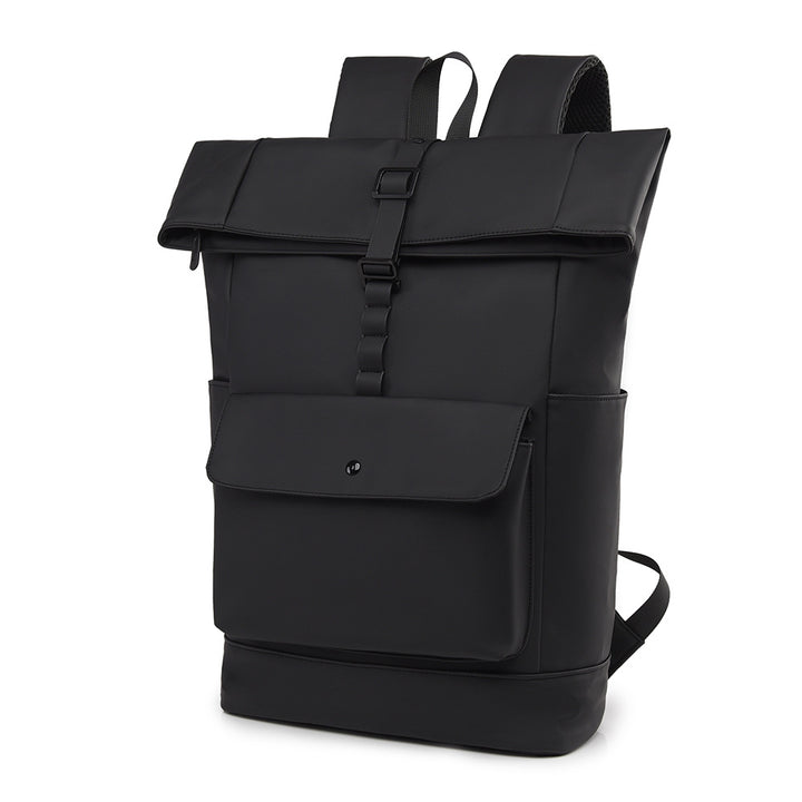 Modern roll top backpack with waterproof material and security closure Bowlift