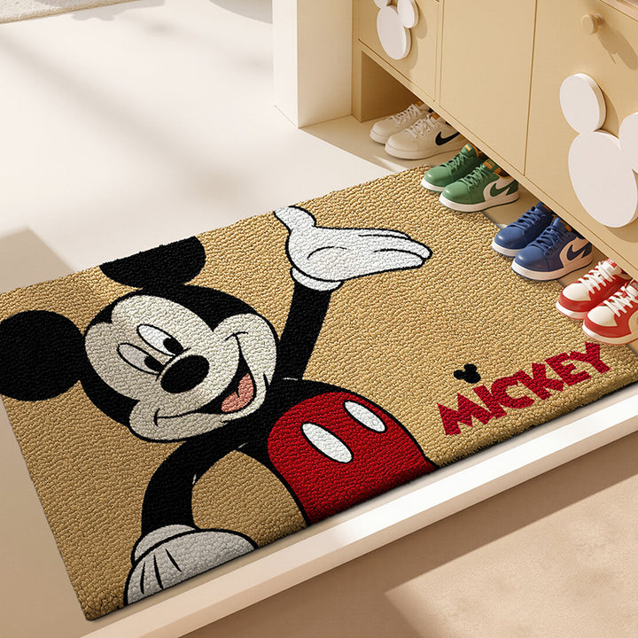 Cartoon Character Welcome Mat Bowlift