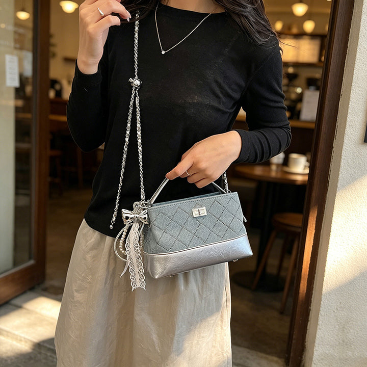 Quilted Designer Handbag Bowlift