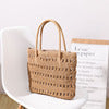 Stylish rattan shopper bag Bowlift