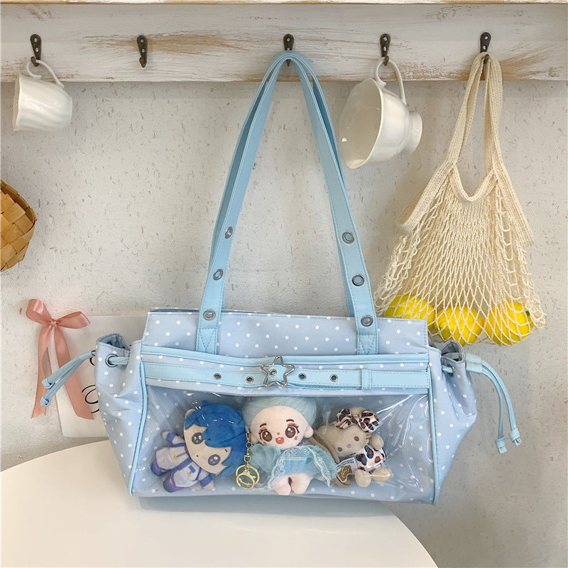 Transparent Display Tote Bag Bowlift