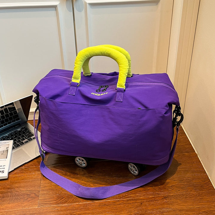Versatile Rolling Travel Duffle Bag Bowlift