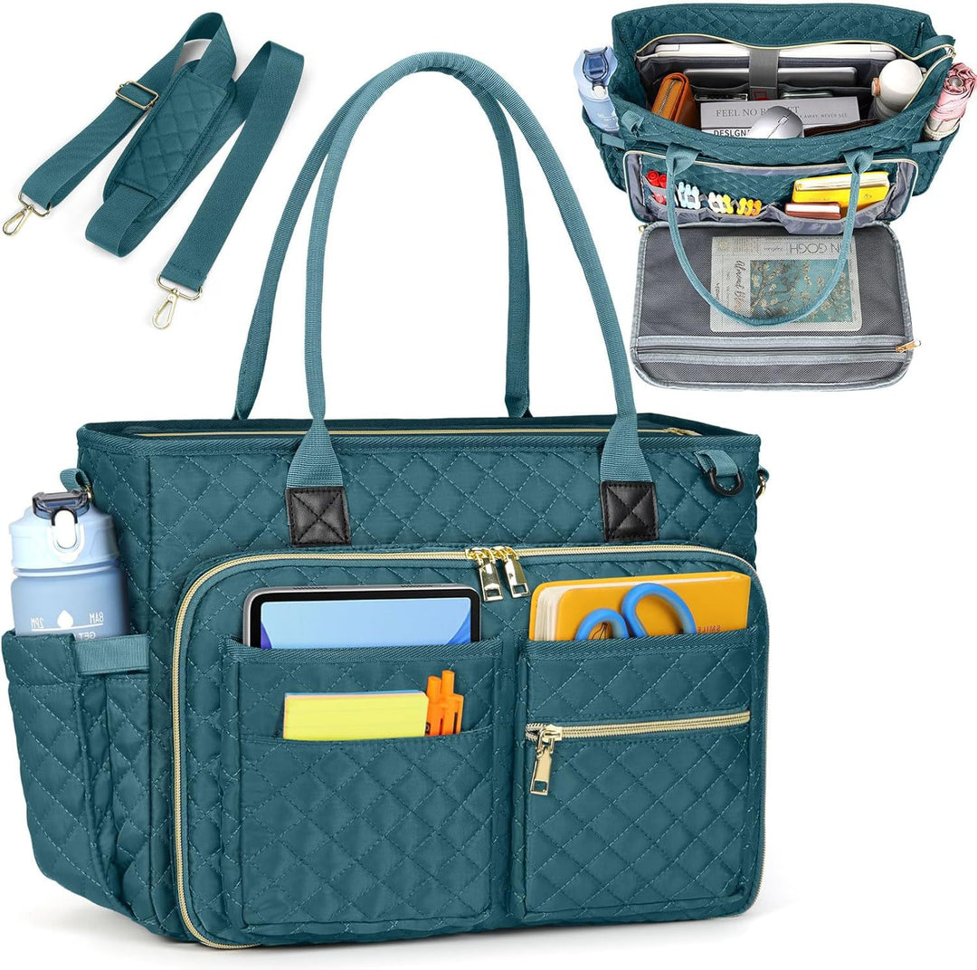 Padded Multi-functional Handbag with Organizer Bowlift