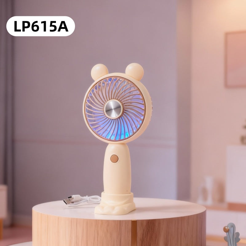Ladies USB table fan in cute bear design Bowlift