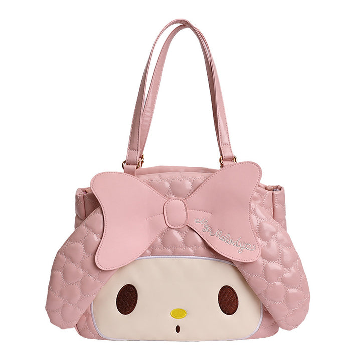 Quilted Bow Shoulder Bag Bowlift