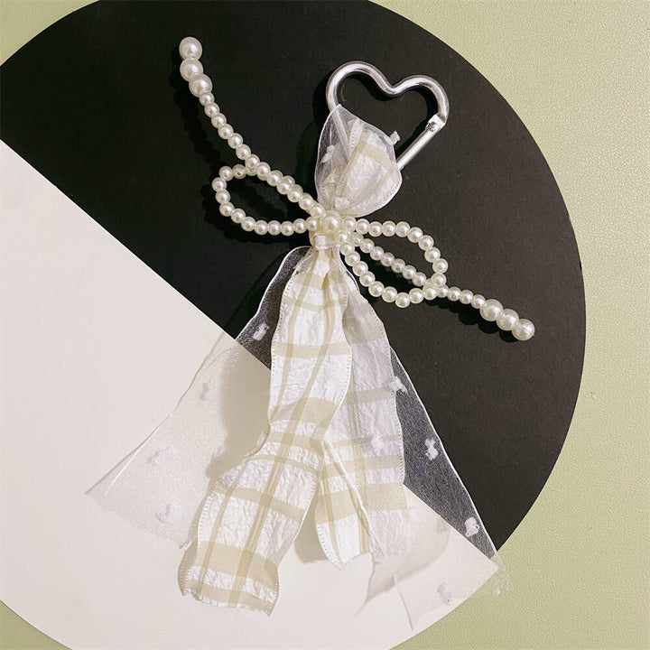Decorative Heart-Shaped Keychain Bowlift