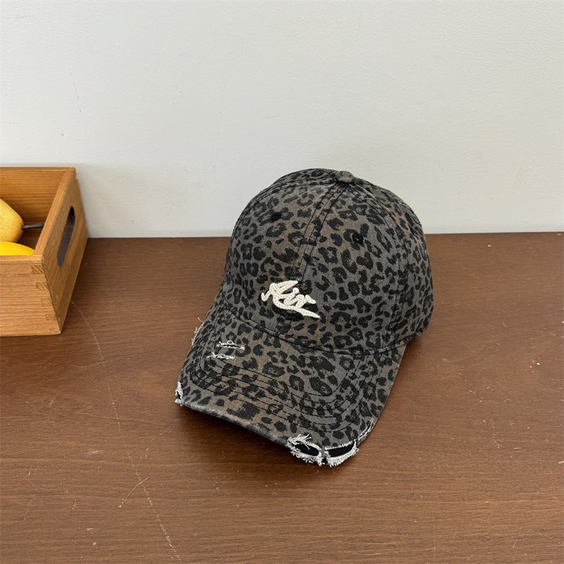 Women's Distressed Vintage Baseball Cap Bowlift