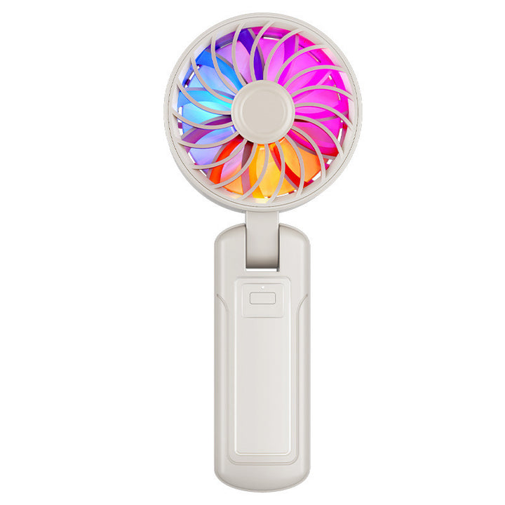 Portable LED Handheld Fan Bowlift
