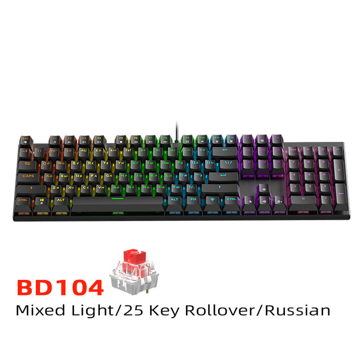 Gaming Mechanical Keyboard Bowlift