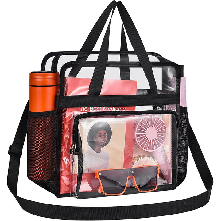 Transparent and Spacious Tote Bag Bowlift
