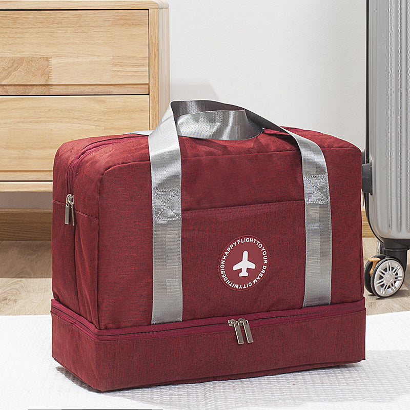 Versatile Travel Duffel Bag with Multi-Functional Compartments Bowlift