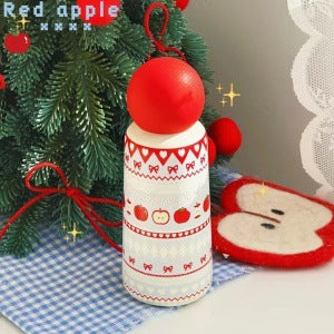 Women's Insulated Water Bottle with Fruity Design Bowlift