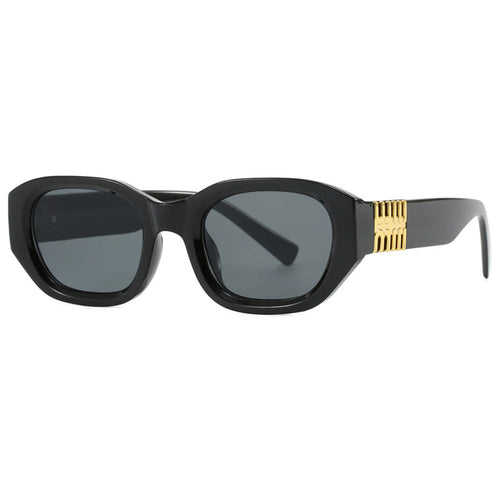 Women's fashionable sunglasses with unique, geometric design and elegant accents Bowlift