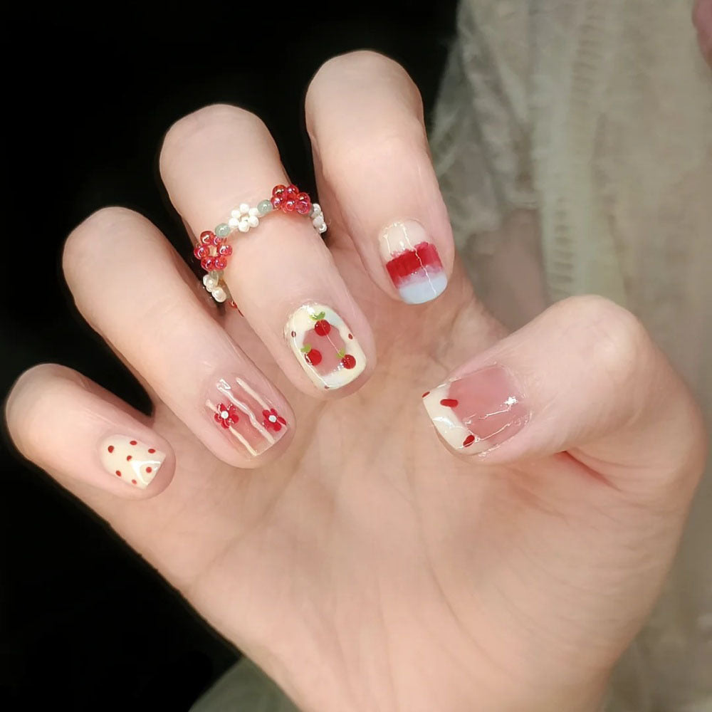 Glamorous Ombre Stiletto Press-On Nails Bowlift