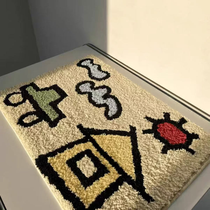 Decorative House-Shaped Bath Mat Bowlift