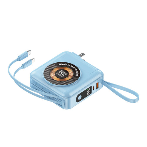 Portable Qi Charger with Fast Charging Function Bowlift