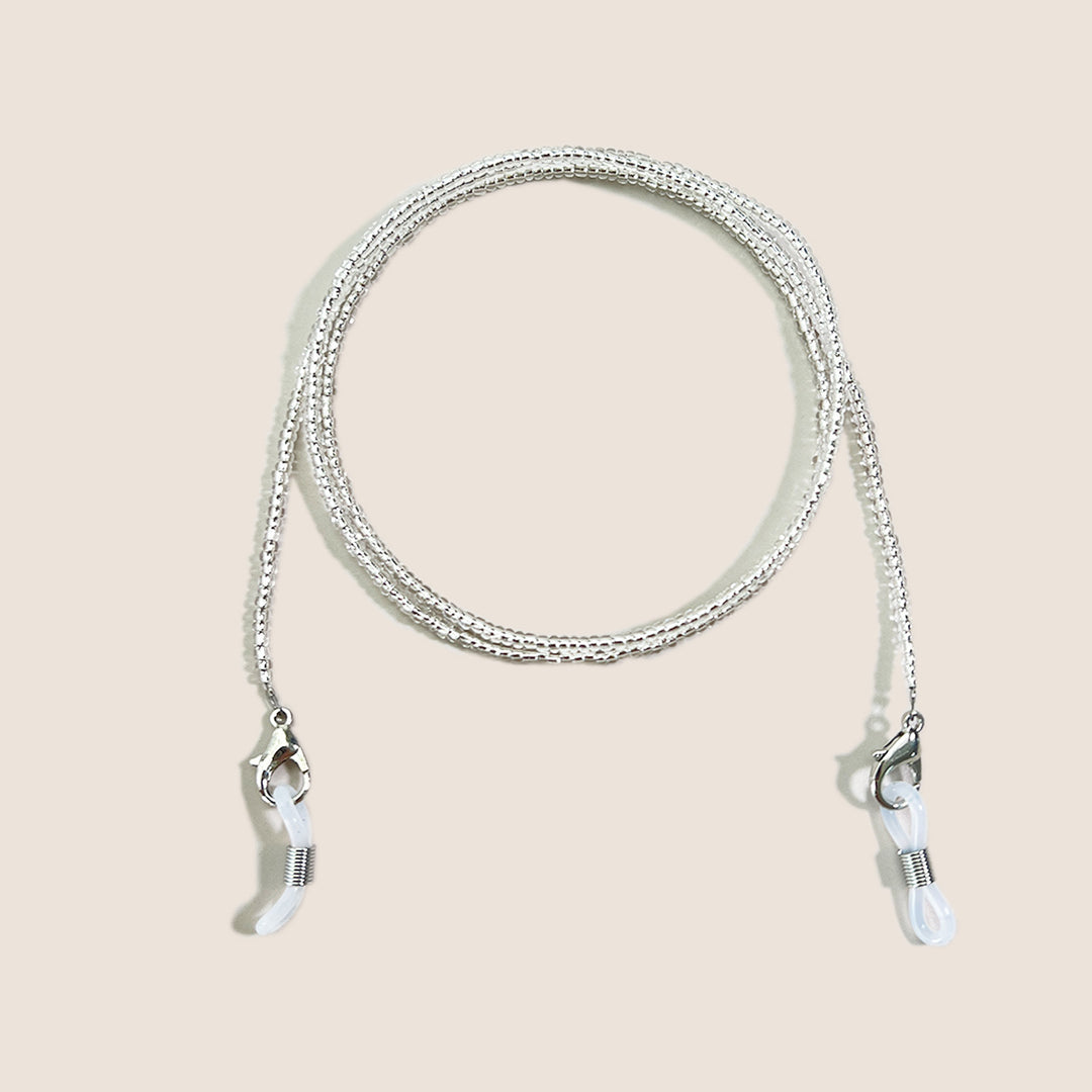 Elegant Beaded Eyewear Retention Necklace Bowlift